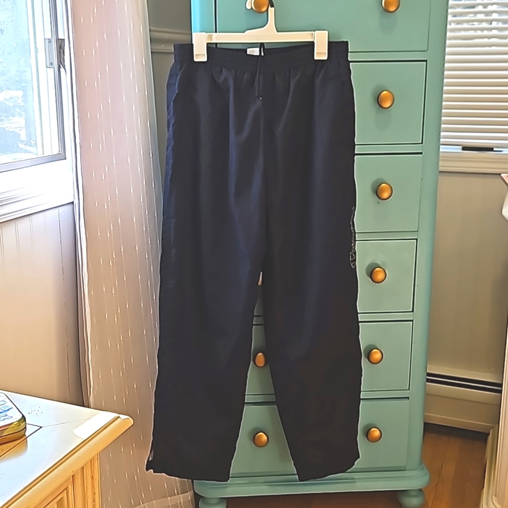 Champion Navy Blue Track Pants size Medium